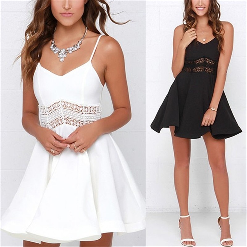 Robe Blanche Danse et Patineuse Courte | Soirée Blanche