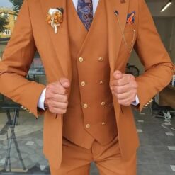 Costume Blanc Homme Vintage 3 Pièces