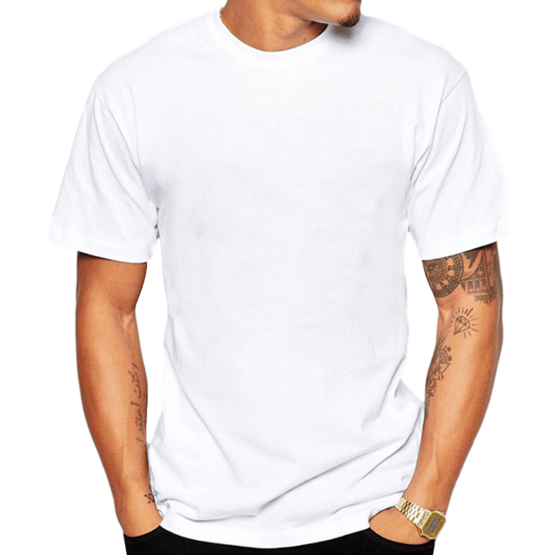 Tee Shirt Homme Blanc Droit | Soirée Blanche