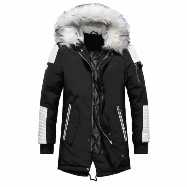 Manteau Fourrure Homme Noir Et Blanc | Soirée Blanche Manteau Fourrure Homme Noir Et Blanc | Soirée Blanche