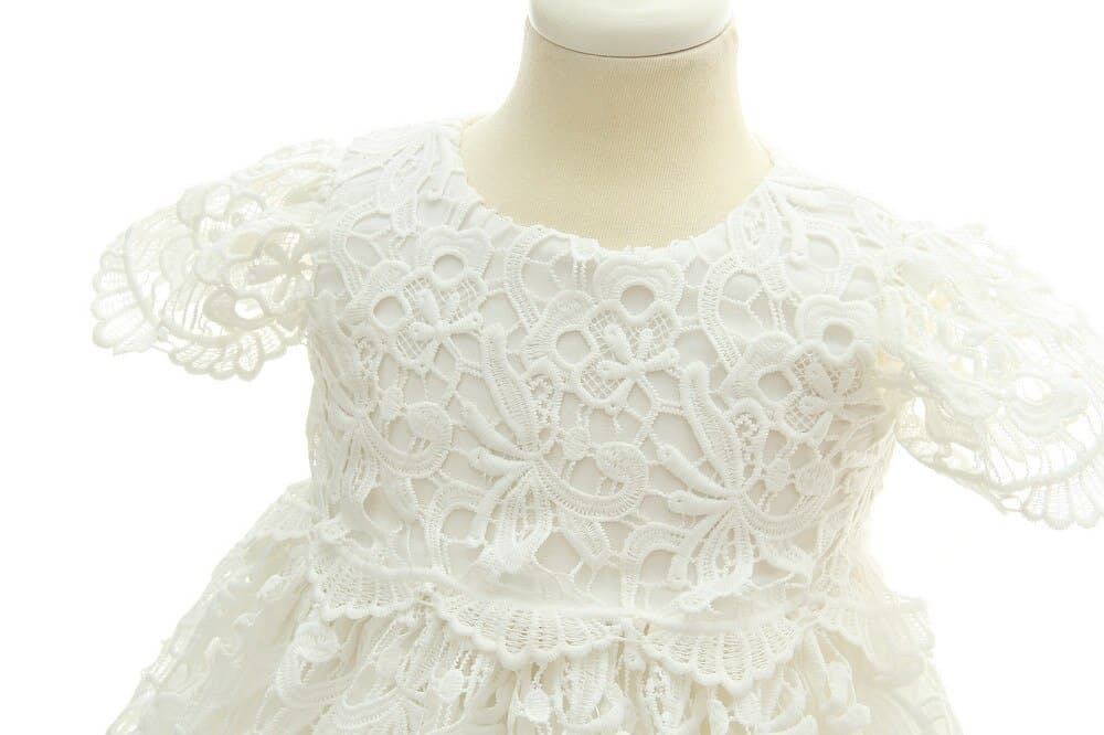 Robe Blanche Bapteme Bebe Fille Soiree Blanche Robe Blanche Bapteme Bebe Fille Soiree Blanche