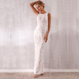 robe blanche cocktail mariage