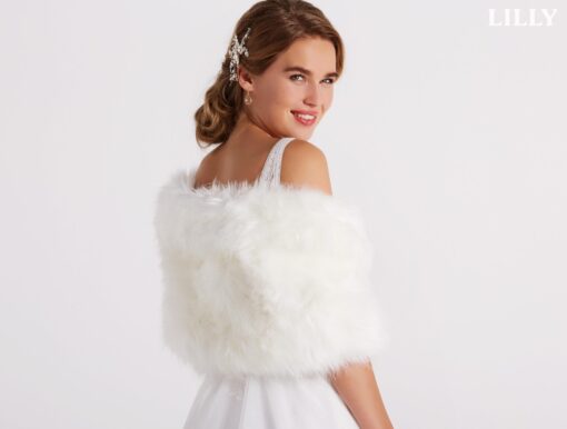 Châle Blanc Long | Soirée Blanche