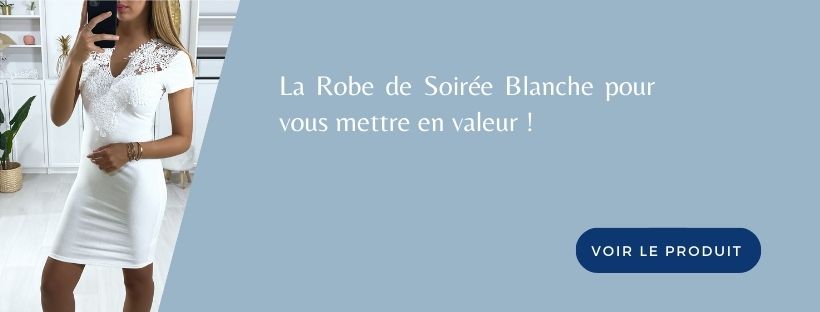 Bannière Robe de Soirée blanche