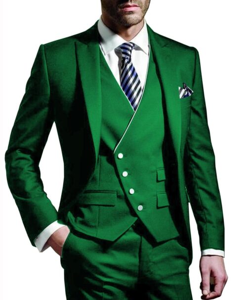 Costume Blanc Homme Chic 3 Pièces – Image 5