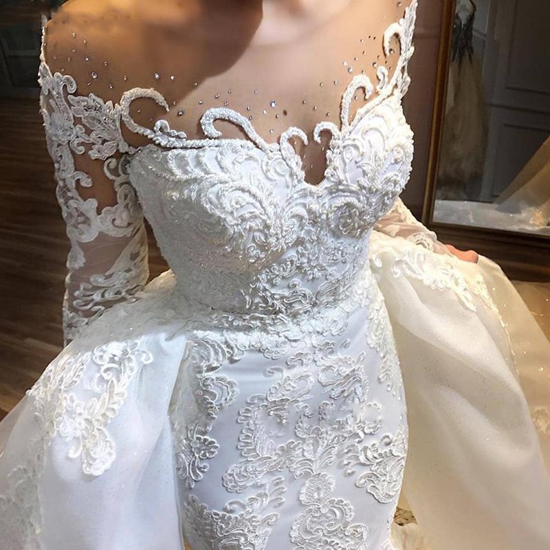 Robe de mariée sirène orientale Robe de mariée sirène orientale