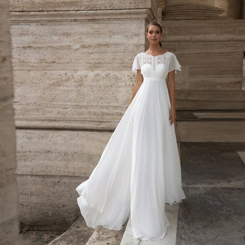 Robe de mariée princesse pour femme enceinte Robe de mariée princesse pour femme enceinte
