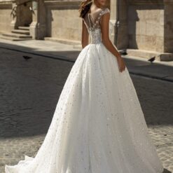 Robe De Mariée Bustier Princesse Blanche image 4 | Soirée Blanche Robe De Mariée Bustier Princesse Blanche