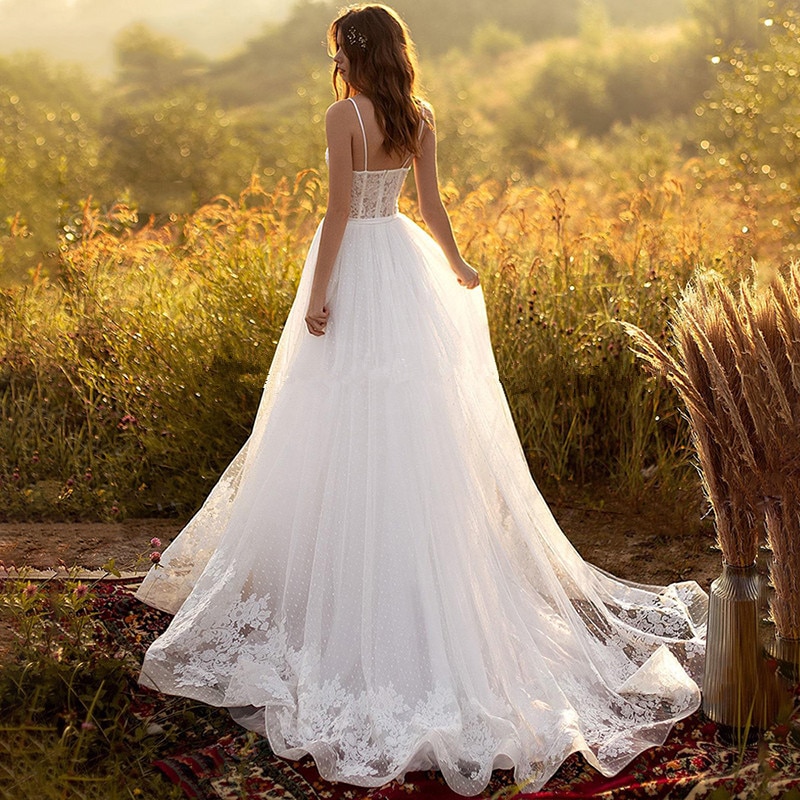 robe bustier blanche mariage