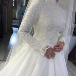 Robe De Mariée Musulmane Blanche | Soirée Blanche
