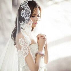 Voile Cheveux Mariage | Soirée Blanche