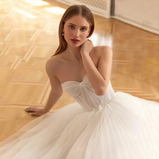 Robe de Mariée Courte Grande Taille Blanche