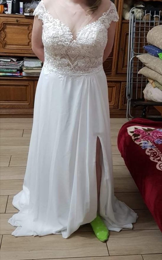 Robe De Mari?�e Dentelle Dos Nu | Soir?�e Blanche