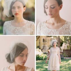 Chapeau Voile Mariage Blanc image 6 | Soirée Blanche Chapeau Voile Mariage Blanc | Soirée Blanche