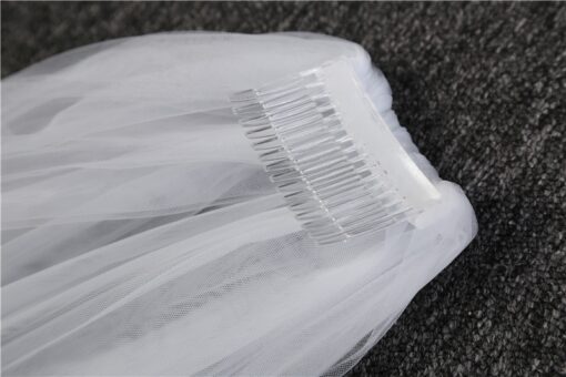 Voile De Mariée Simple Blanc | Soirée Blanche