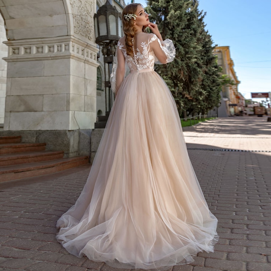 Robe De Mari e Princesse Boh me Soir e Blanche