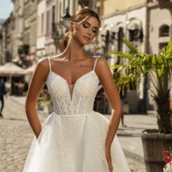 Robe De Mariée Sirène Dos Nu Sexy Blanche image 11 | Soirée Blanche Robe De Mariée Sirène Dos Nu Sexy Blanche