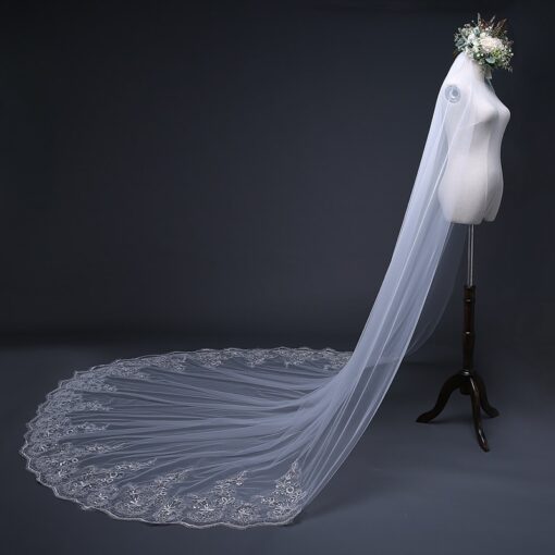 Voile De Mariée Blanc | Soirée Blanche