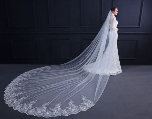 Voile De Mariée Blanc | Soirée Blanche