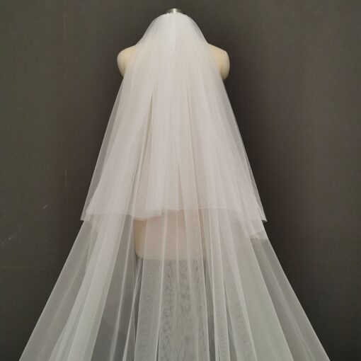 Voile Mariage Long | Soirée Blanche
