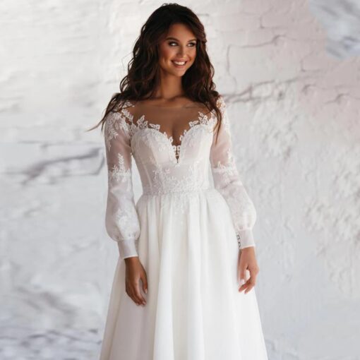 Robe De Mariée Courte Et Chic Blanche