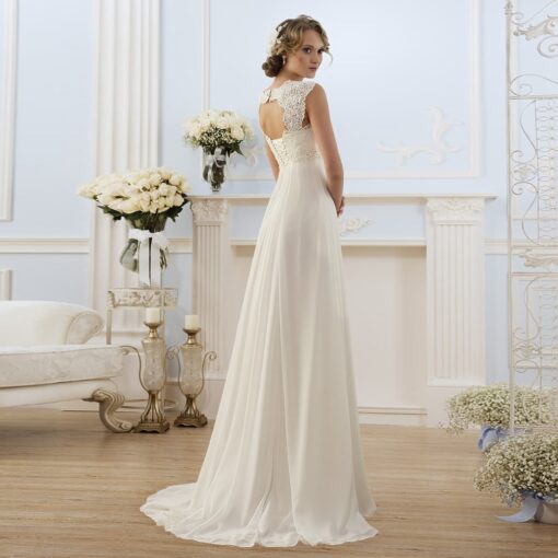 Robe De Mariée Style Empire Blanche | Soirée Blanche
