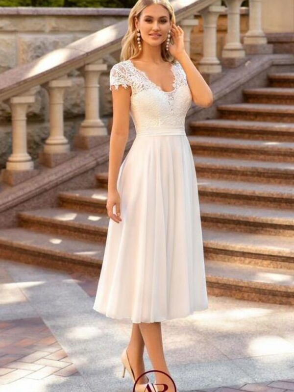 Robe de mariée courte Robe de mariée courte
