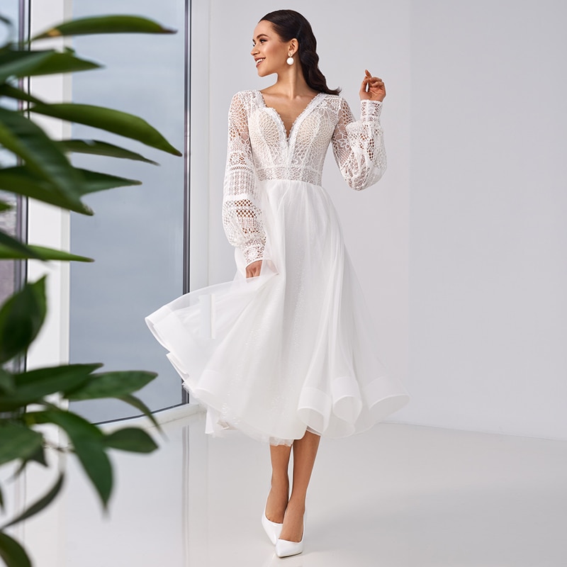 Robe de mariée courte pour ronde Robe de mariée courte pour ronde
