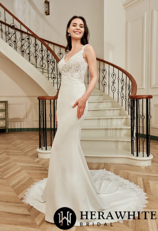 Robe de mariée dentelle fine Robe de mariée dentelle fine