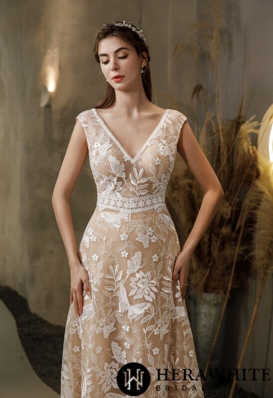 Robe de mariée dentelle bohème Robe de mariée dentelle bohème