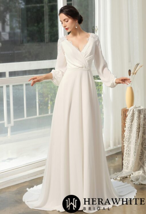 Robe De Mariée Rétro | Soirée Blanche