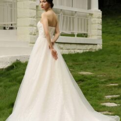 Robe de mariée princesse bustier et dentelle image 13 | Soirée Blanche Robe de mariée princesse bustier et dentelle | Soirée Blanche