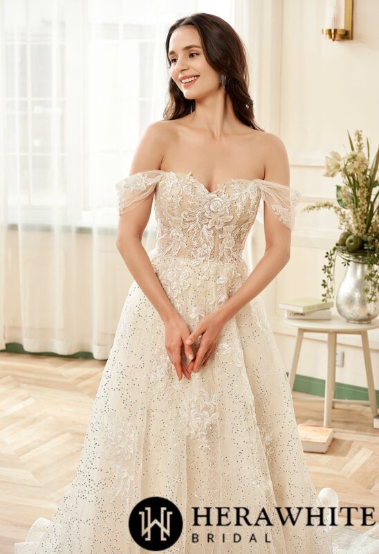 Dentelle de calais pour robe de mariée