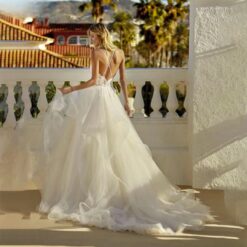 Robe De Mariée Princesse Froufrou image 5 | Soirée Blanche Robe De Mariée Princesse Froufrou image 4 | Soirée Blanche