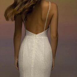 Robe De Mariée Argentée image 4 | Soirée Blanche Robe De Mariée Argentée