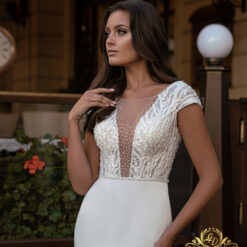 Robe De Mariée Bohème Chic Dos Nu Blanche image 6 | Soirée Blanche Robe De Mariée Bohème Chic Dos Nu Blanche | Soirée Blanche