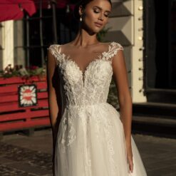 Robe De Mariée Dentelle Florale Fine