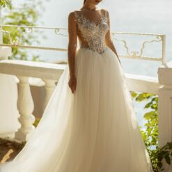 Robe De Mariée Princesse Bustier Illusion image 7 | Soirée Blanche Robe De Mariée Princesse Bustier Illusion | Soirée Blanche