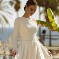 Robe De Mariée Sensuelle Blanche | Soirée Blanche