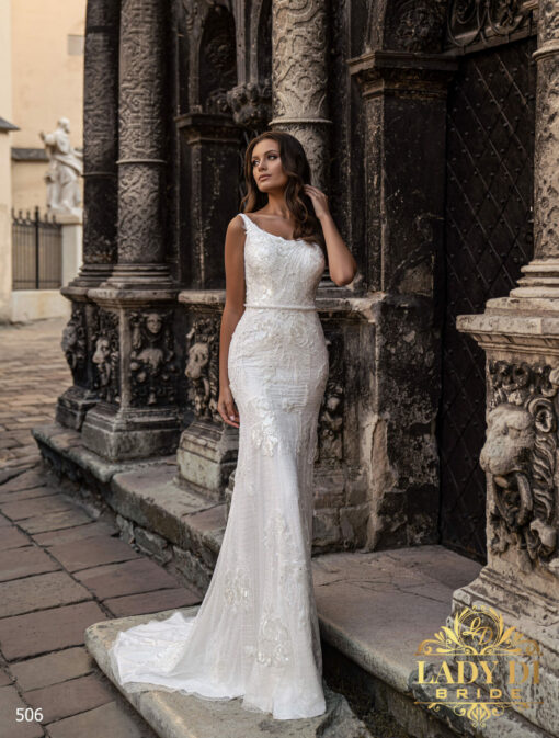 Robe De Mariée Sirène Blanc | Soirée Blanche