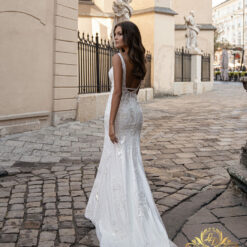 Robe De Mariée Sirène Blanc image 6 | Soirée Blanche Robe De Mariée Sirène Blanc | Soirée Blanche