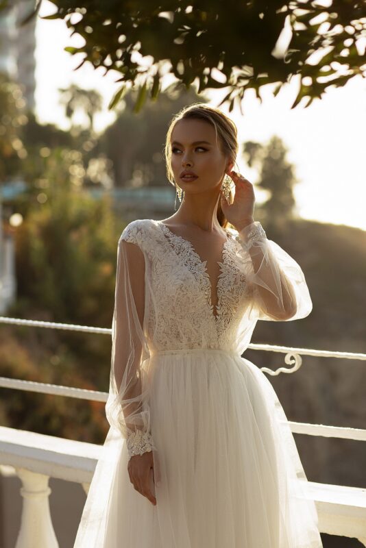 Robe de mariée simple champêtre Robe de mariée simple champêtre