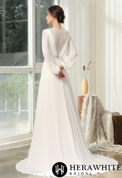 Robe De Mariée Rétro | Soirée Blanche