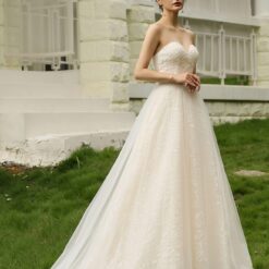 Robe de mariée princesse bustier et dentelle image 9 | Soirée Blanche Robe de mariée princesse bustier et dentelle | Soirée Blanche