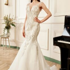 Robe de mariée sirène brodée et perlée image 10 | Soirée Blanche Robe de mariée sirène brodée et perlée | Soirée Blanche