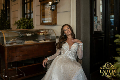 Robe De Mariée brodée et étincelante | Soirée Blanche