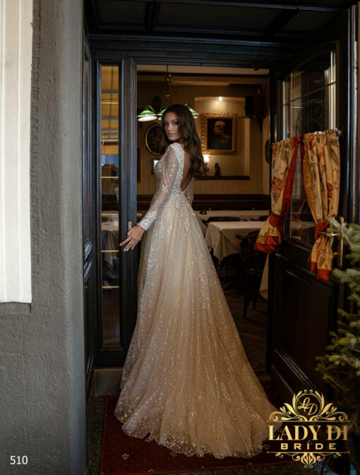 Robe De Mariée brodée et étincelante | Soirée Blanche