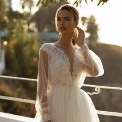 Robe De Mariée Champêtre Blanche | Soirée Blanche