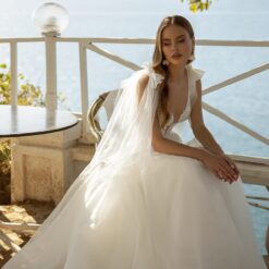 Robe De Mariée En Tulle Blanche image 6 | Soirée Blanche Robe De Mariée En Tulle Blanche | Soirée Blanche