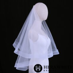 Voile de Mariée Simple | Soirée Blanche